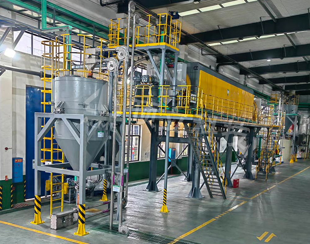 鋰電池回收處理成套設備(熱解) 鋰電池回收處理成套設備(熱解)